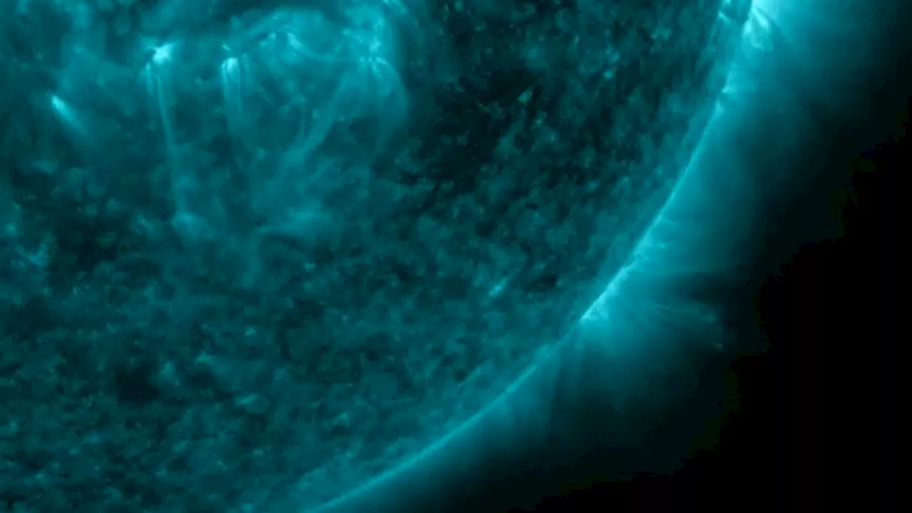 Watch the 1st X-class solar flare of 2024 erupt from the sun in explosive fashion