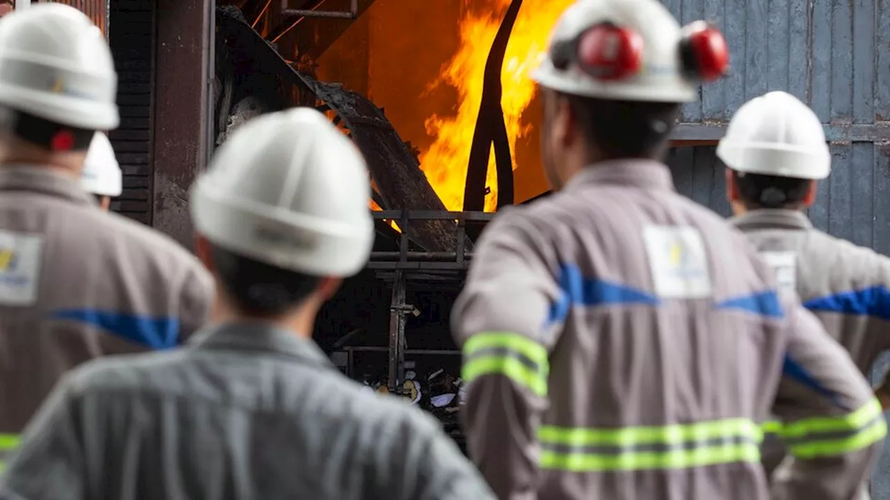 Un desperfecto en una máquina habría desencadenado el incendio en la subestación de Edesur