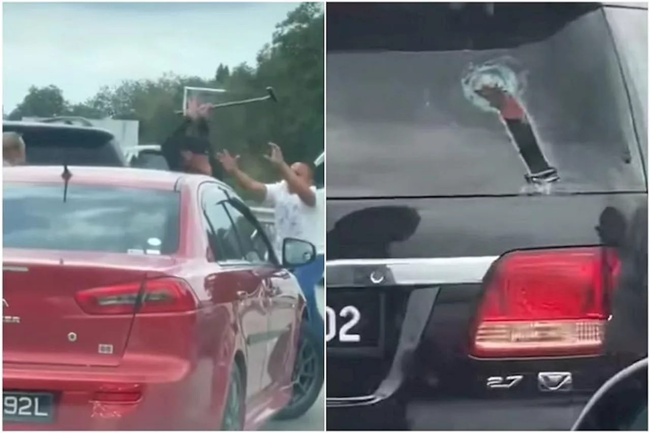 Malaysian police arrest foreigner after Johor road rage incident