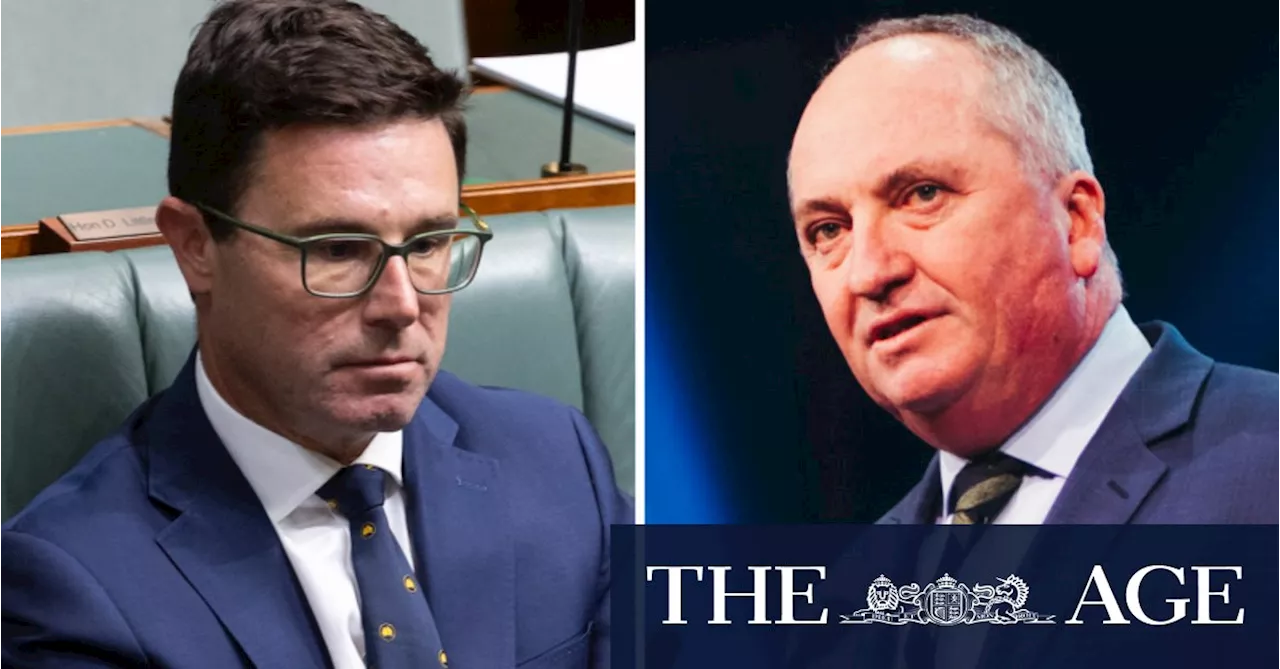 Barnaby Joyce’s position on shadow frontbench in question after video