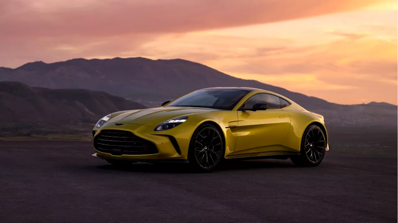 2025 Aston Martin Vantage revealed with huge power boost, spicier style