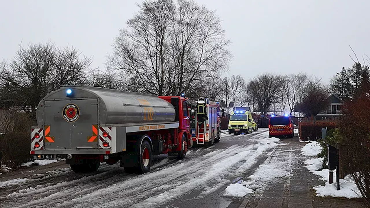 Efter voldsom brand: Kvinde umiddelbart uden for livsfare