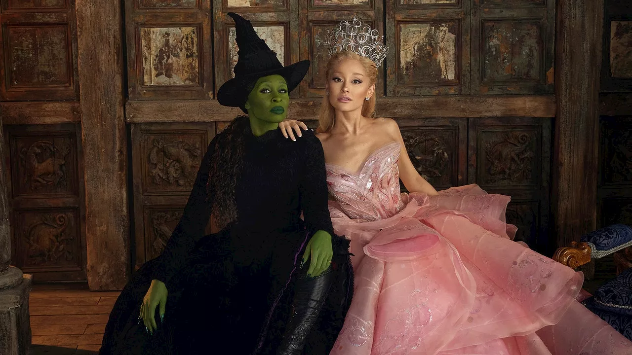 ‘Wicked' First Look: Ariana Grande and Cynthia Erivo in Costume