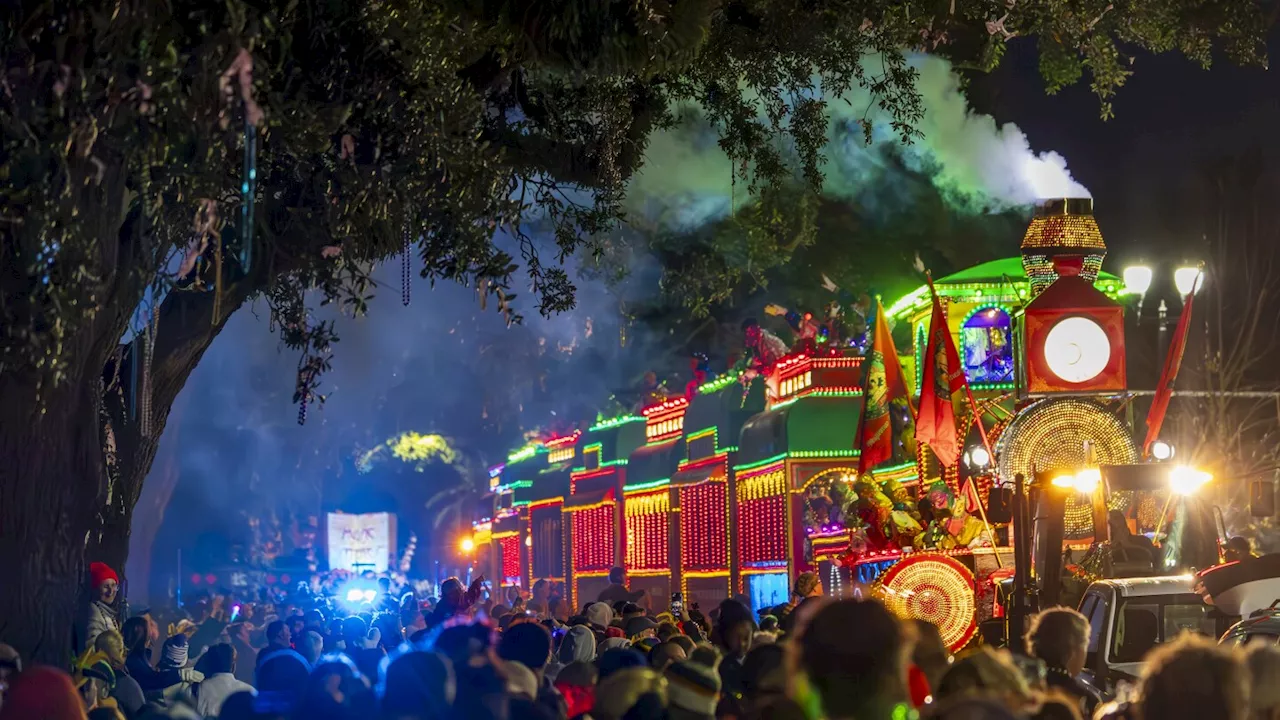 New Orleans' Carnival season marks Fat Tuesday with celebrities and pretend monarchs