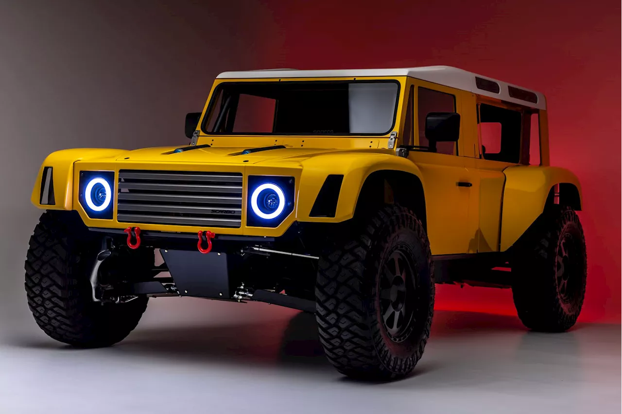 SV Rover: road-legal 'hypertruck' has supercharged V8 or EV power