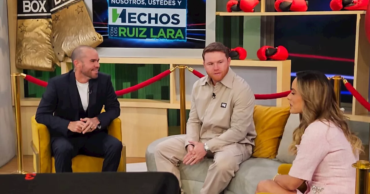 Saúl 'Canelo' Álvarez visita TV Azteca y anunciará su próxima pelea