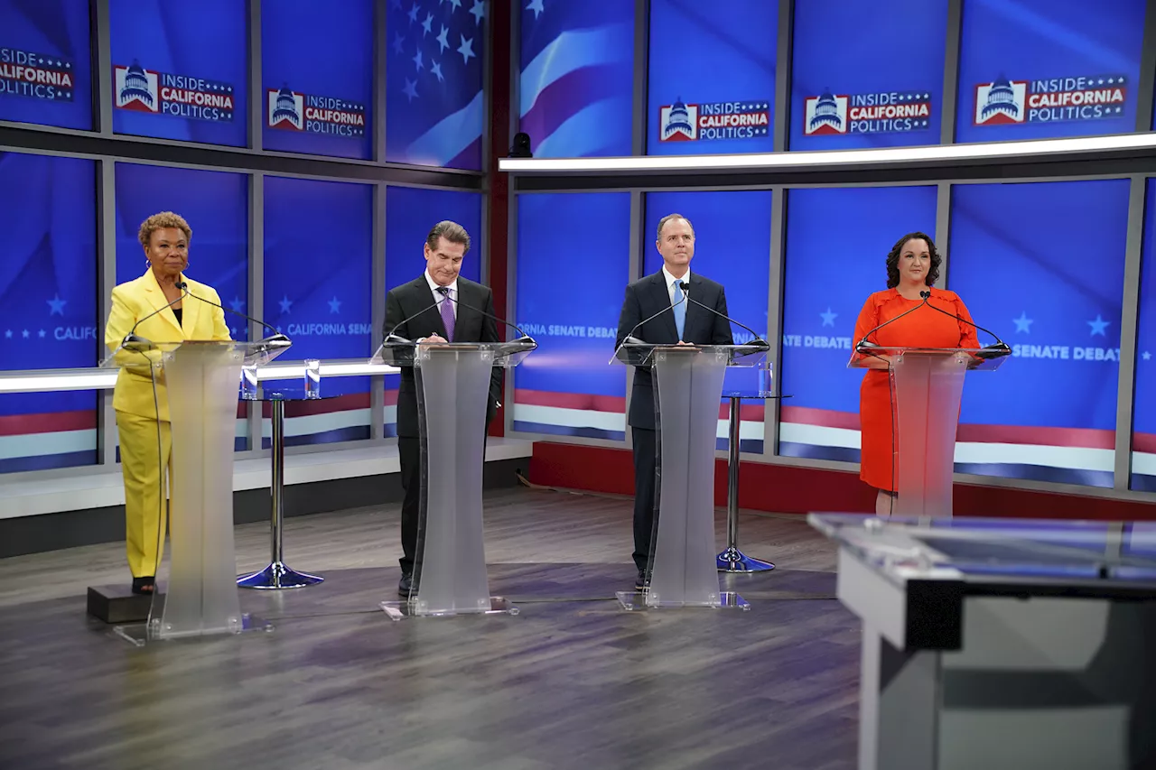 Round two: Garvey, Lee, Porter and Schiff clash at Senate debate