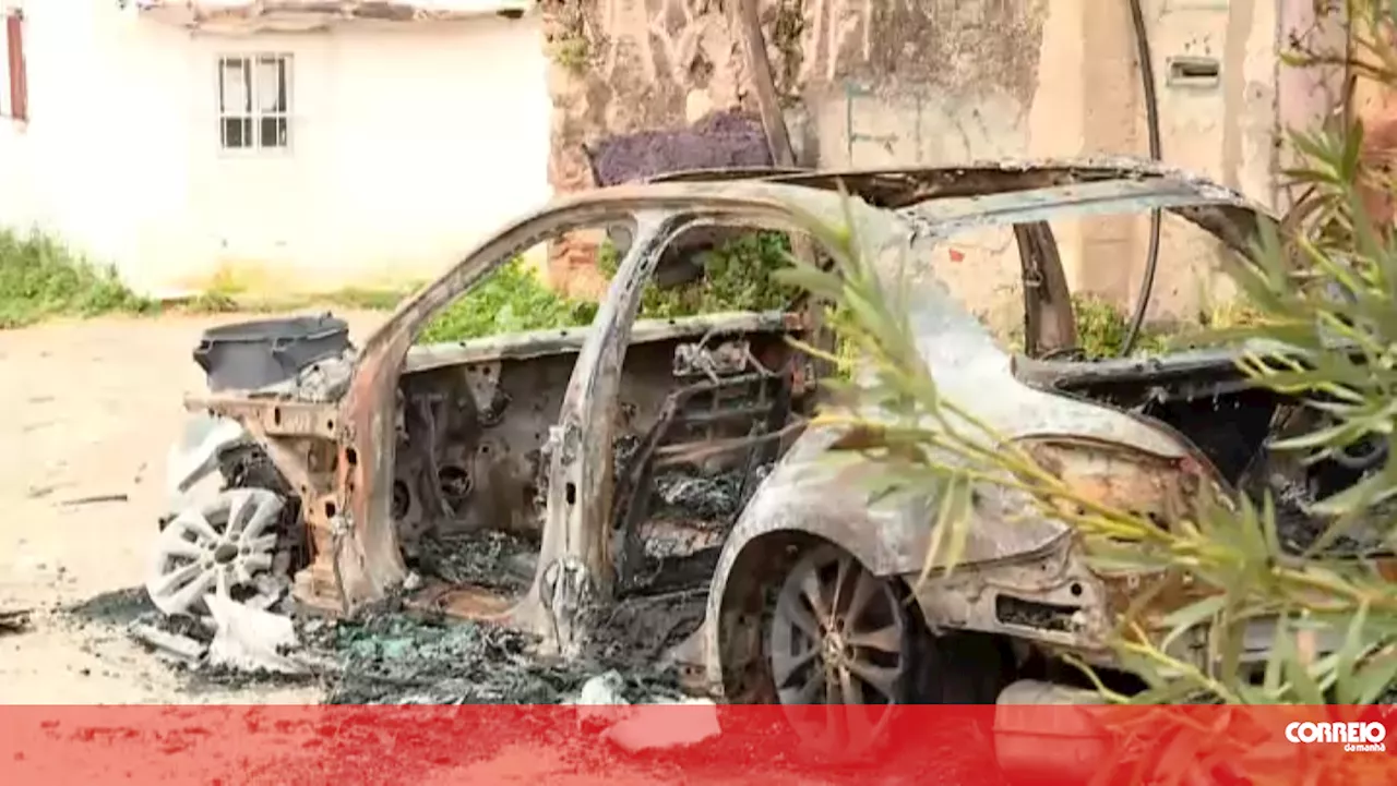 Grupo que executou angolano em Oeiras pega fogo ao carro da fuga para destruir provas