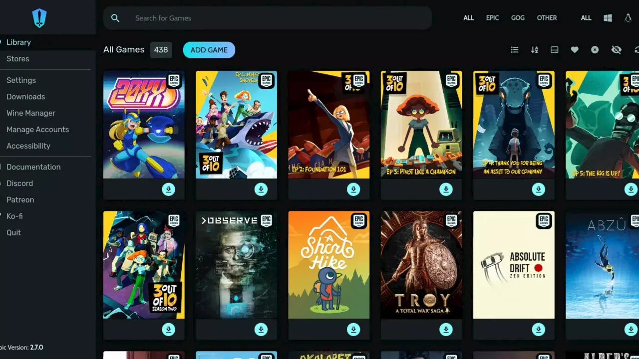 Heroic Games Launcher: Alternativer Spiele-Launcher kooperiert jetzt mit GOG