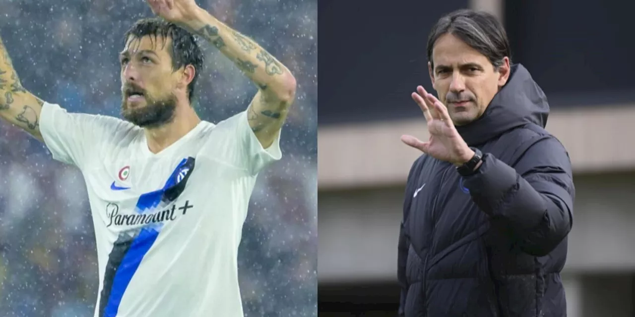 Dito medio di Acerbi e videochiamata Inzaghi: la Procura federale apre un’indagine