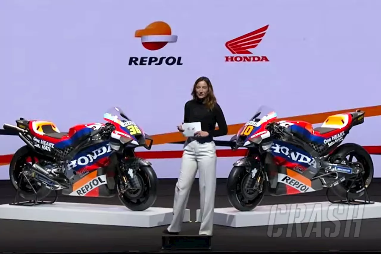 FIRST LOOK: Revamped ‘Honda Repsol’ MotoGP livery for Luca Marini, Joan Mir