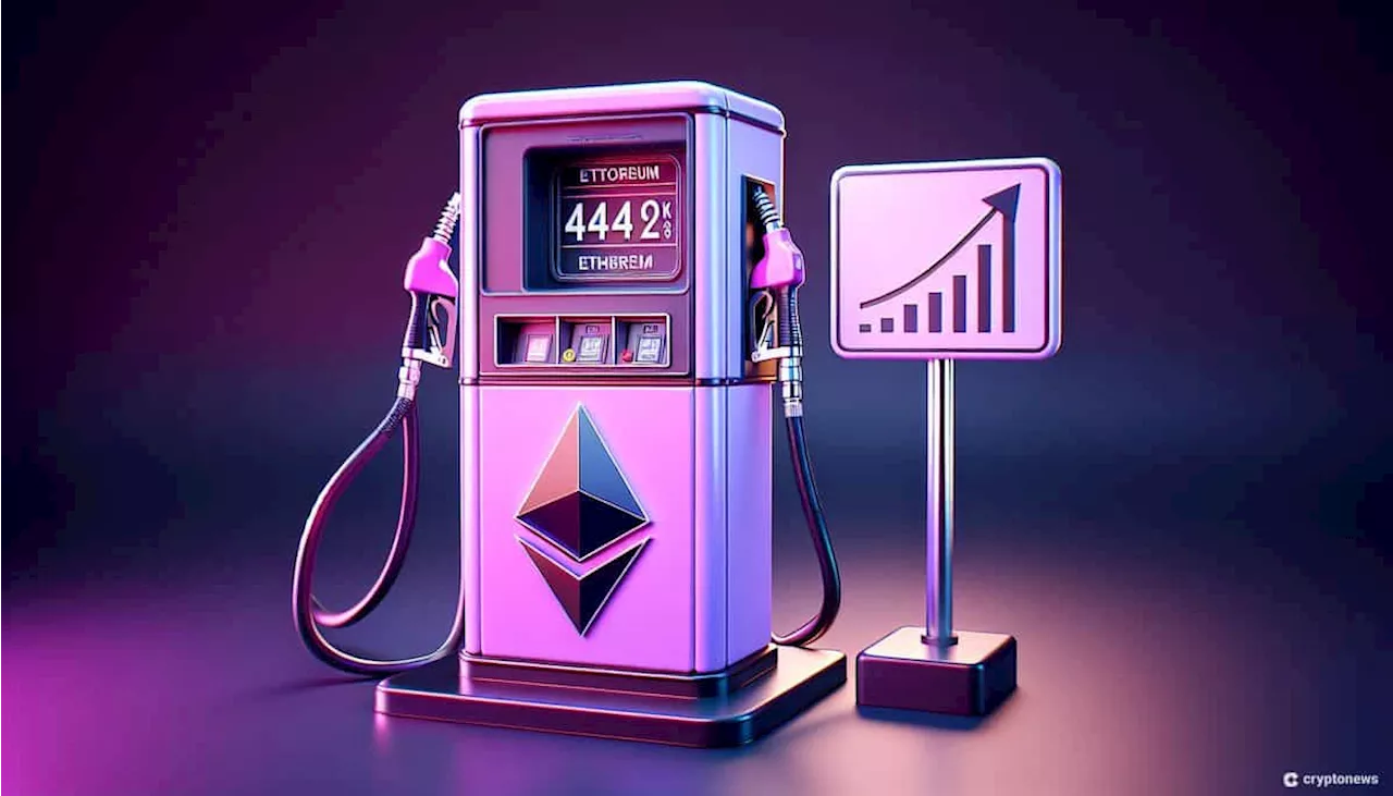 Ethereum-Gasgebühren steigen auf ein 8-Monats-Hoch, während ERC-404-Token abheben