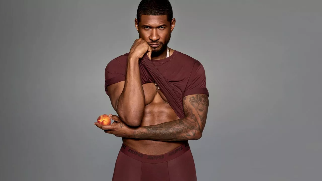 Usher Takes Center Stage in New SKIMS Men's Underwear Campaign: Shop the Collection