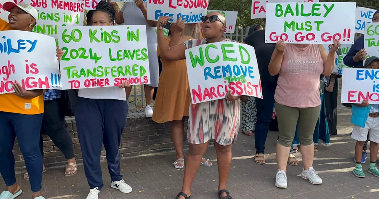 'We're tired of the fights': Parents protest outside CT school where pupils was stabbed