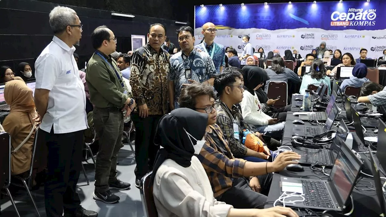 Pemilu 2024: Hasil Hitung Cepat Akan Ditampilkan dalam Grafik di Kompas.id