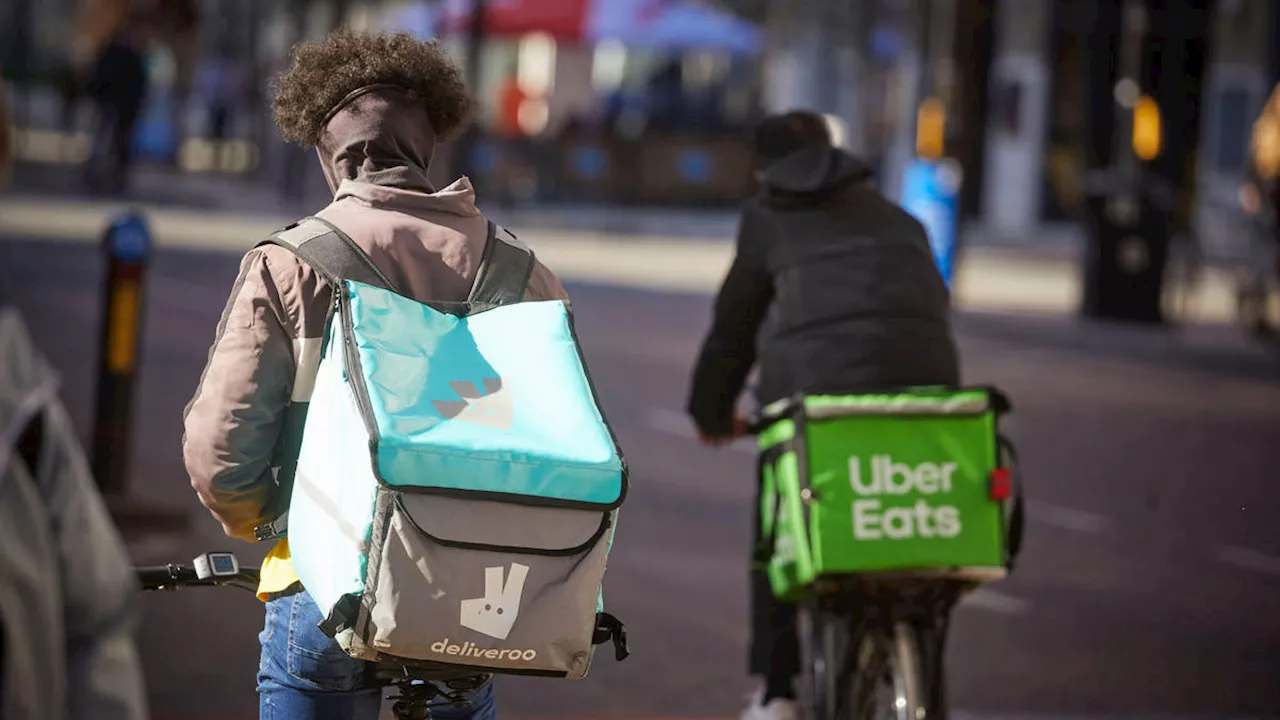 Deliveroo and Uber Eats drivers to strike on Valentine's Day