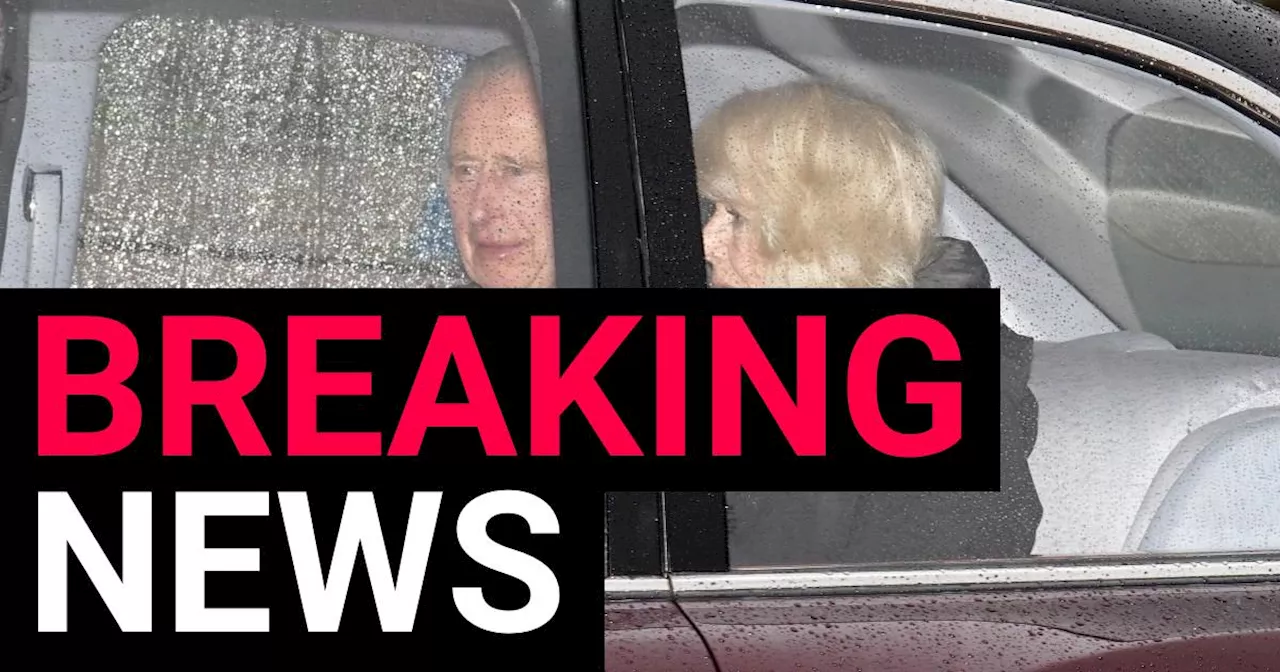 King Charles arrives at Buckingham Palace first time since cancer