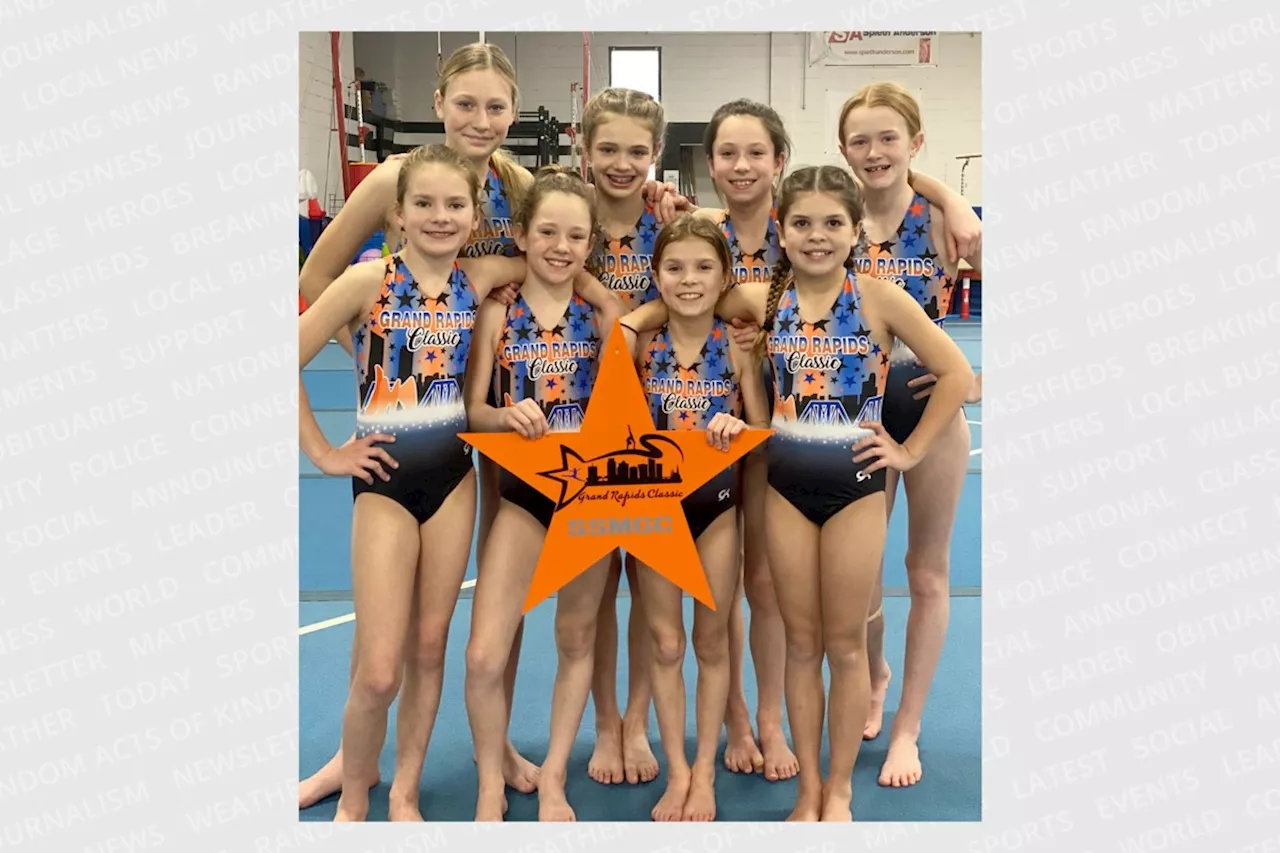 Gymnasts from Sault Ste. Marie Gymnastics Club excel at Grand Rapids Classic