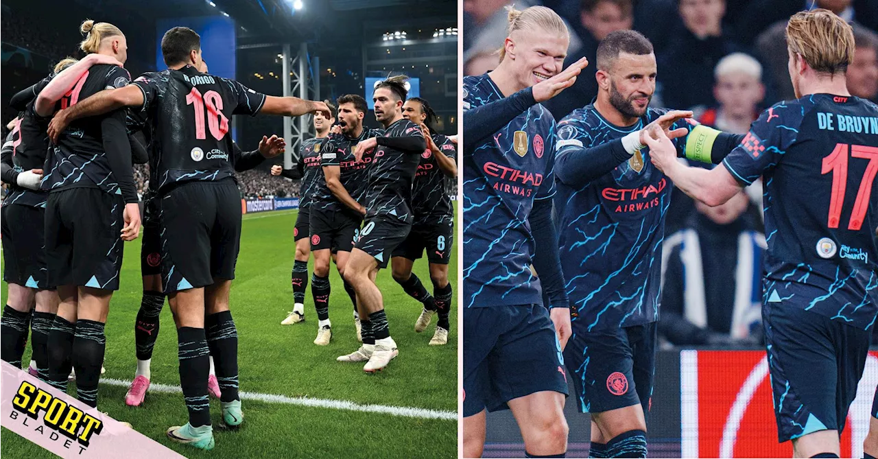 Manchester City slog tillbaka efter Köpenhamns chockmål