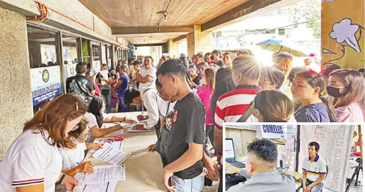 Comelec aims for 5% increase in registered voters for 2025 midterm elections