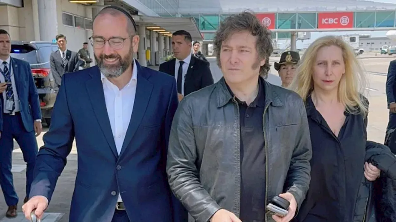 El presidente Javier Milei regresa a Argentina tras su gira por Israel, el Vaticano y Roma