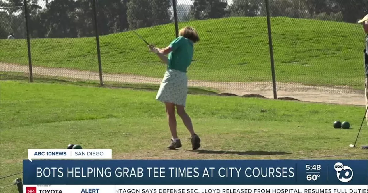 Bots contribute to increasingly difficult to secure tee times in San Diego