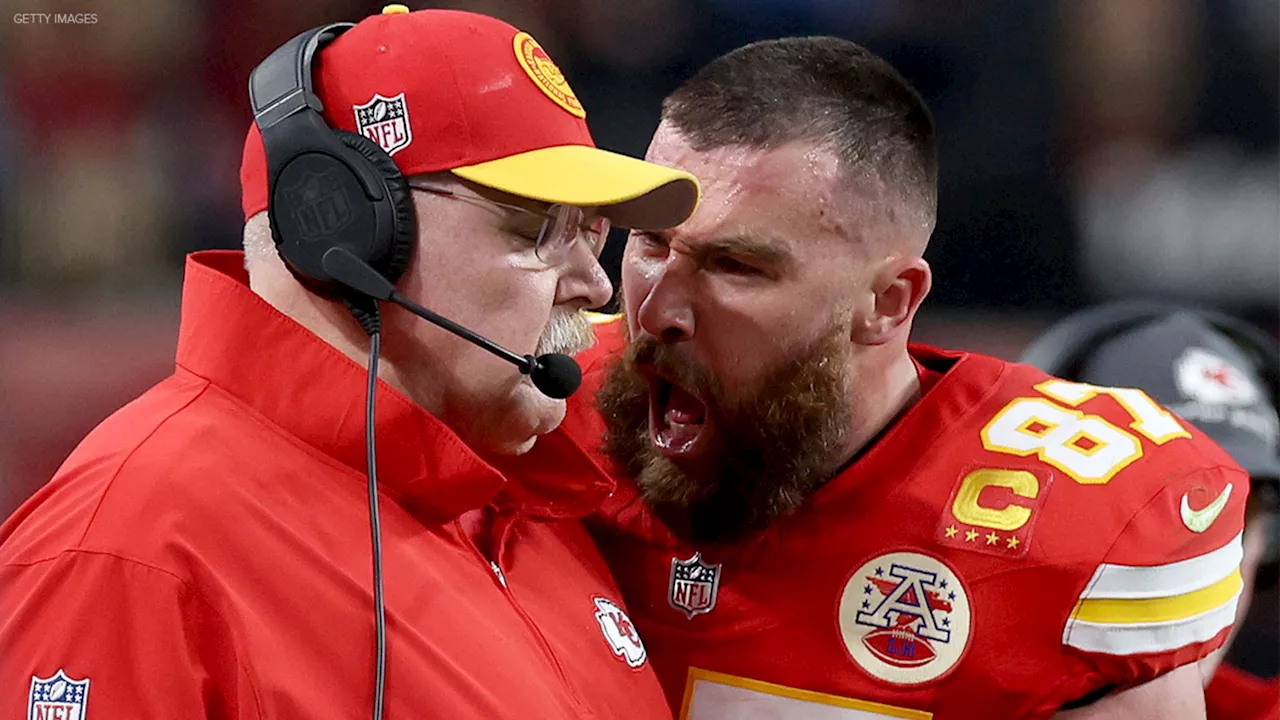 Travis Kelce says pushing Chiefs head coach Andy Reid was 'definitely unacceptable'