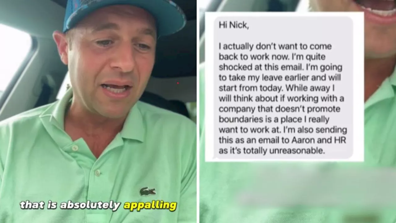 Aussie worker quits after boss cancels his leave for brother’s wedding