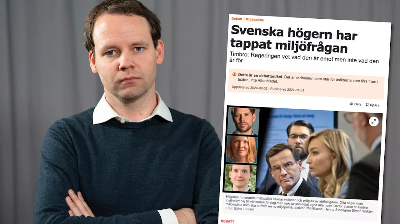 Timbro går vilse i sin egen klimatsatsning