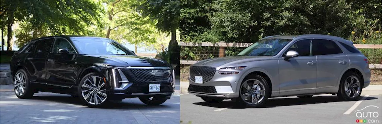 Comparison: 2024 Cadillac Lyriq vs 2024 Genesis Electrified | Car Reviews