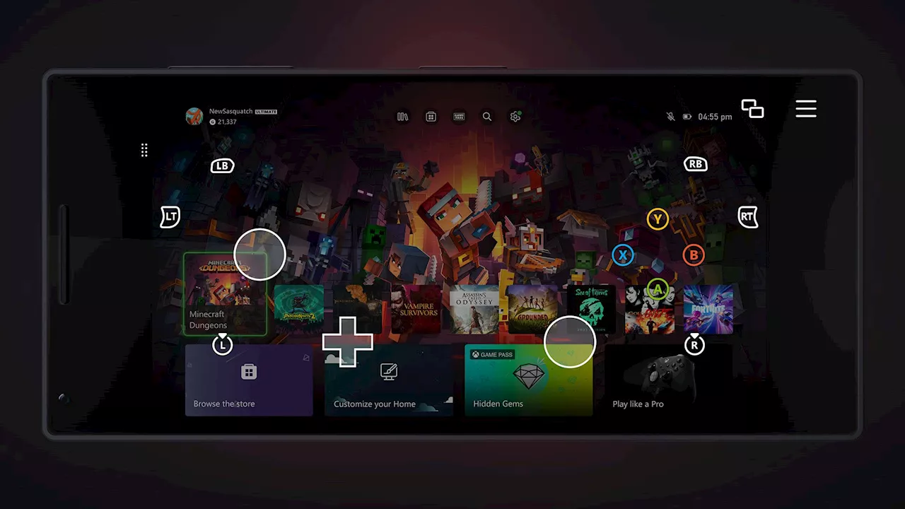 Xbox February Update adds touch controls for Remote Play and more