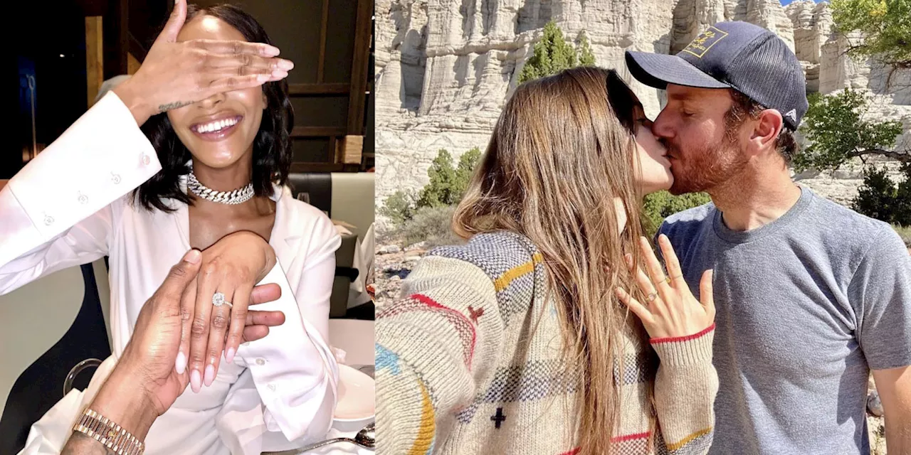 The Most Romantic Celebrity Engagement Ring Shots In Instagram History