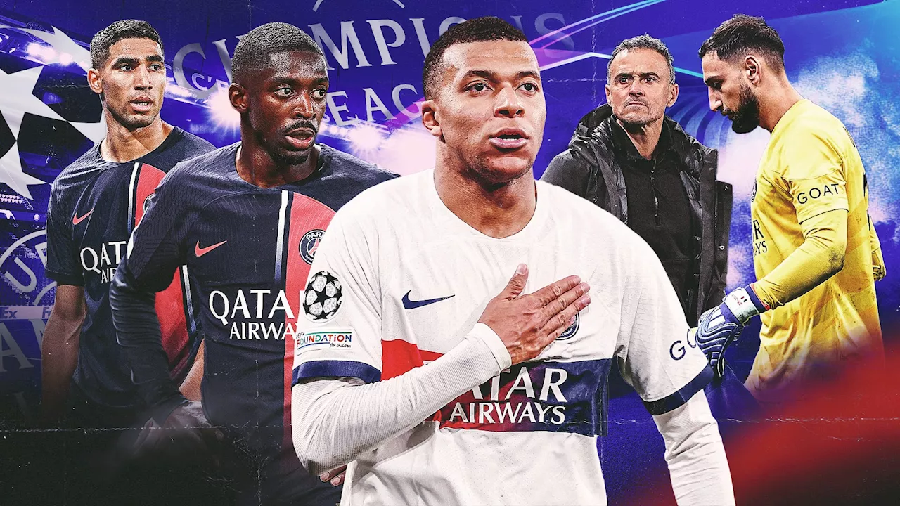 Kylian Mbappe has a Champions League mountain to climb if he is to give PSG the perfect parting gift