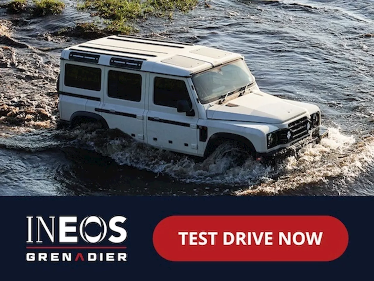 Drive the most anticipated 4x4 this century by booking a test drive online