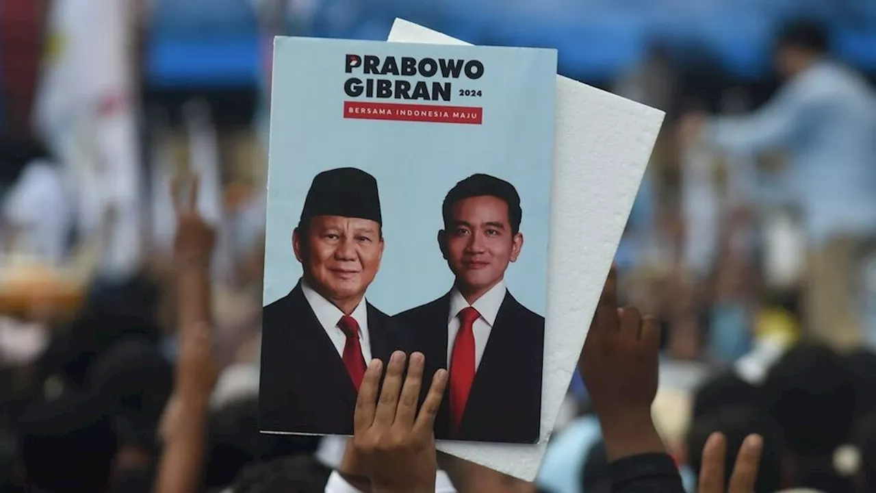 Hasil 'Quick Count' Litbang Kompas Prabowo-Gibran Unggul Satu Putaran