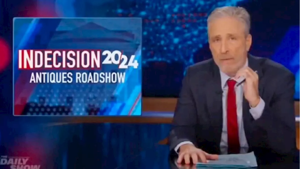 Jon Stewart Took on Biden’s Age So Now He’s Being Called a Trump Supporter