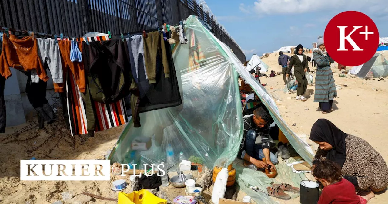 Palästinensische Flüchtlinge im Gazastreifen