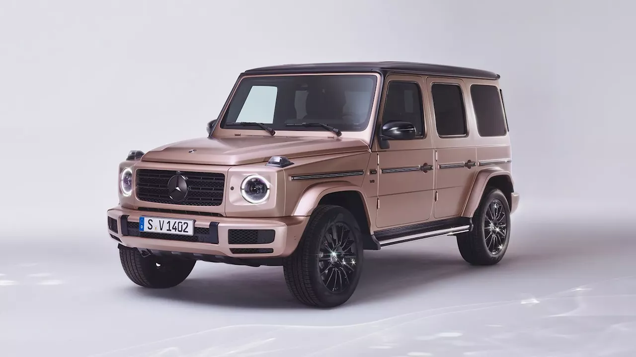 Mercedes-Benz G-Class Stronger Than Diamonds Edition features diamonds for $201,100