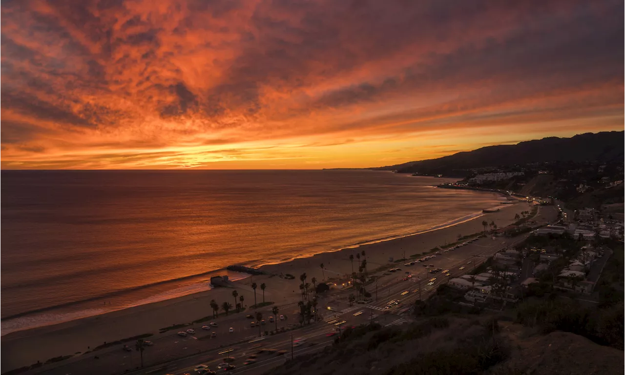 Part of Pacific Coast Highway Closed Due to Storm Damage