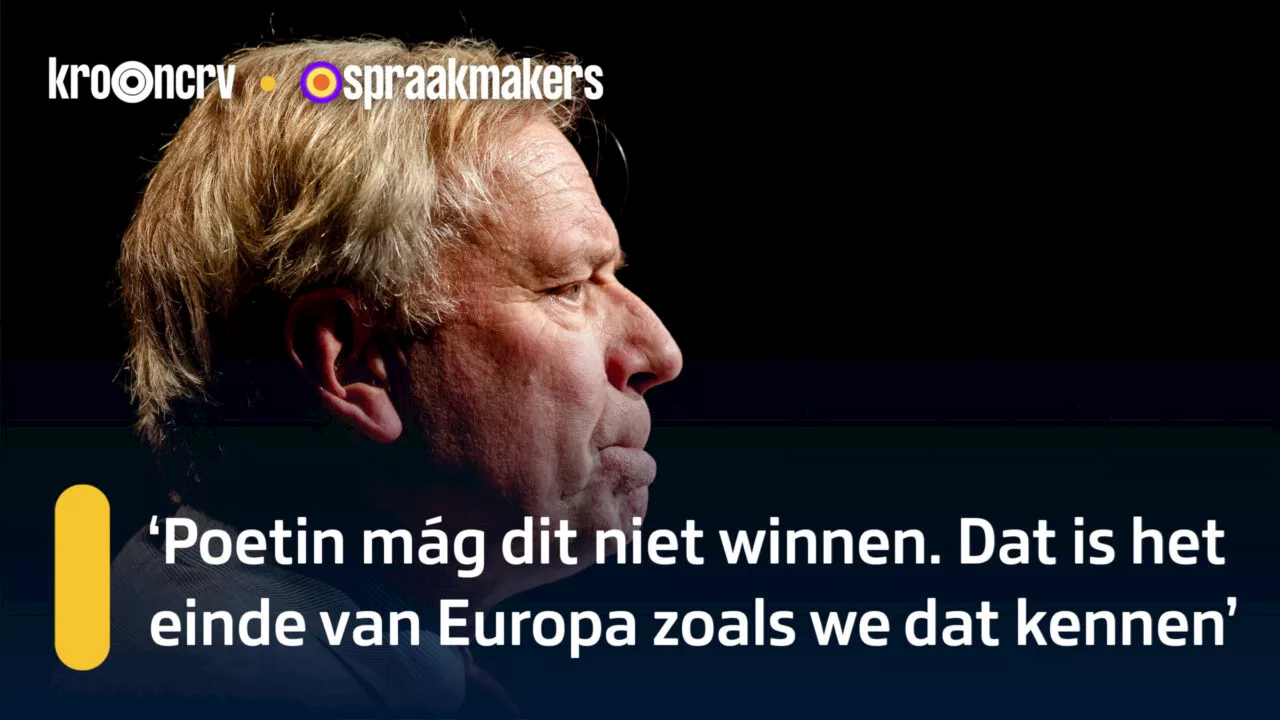 Jaap de Hoop Scheffer: 'Het zijn hun doden, maar het is ónze oorlog'