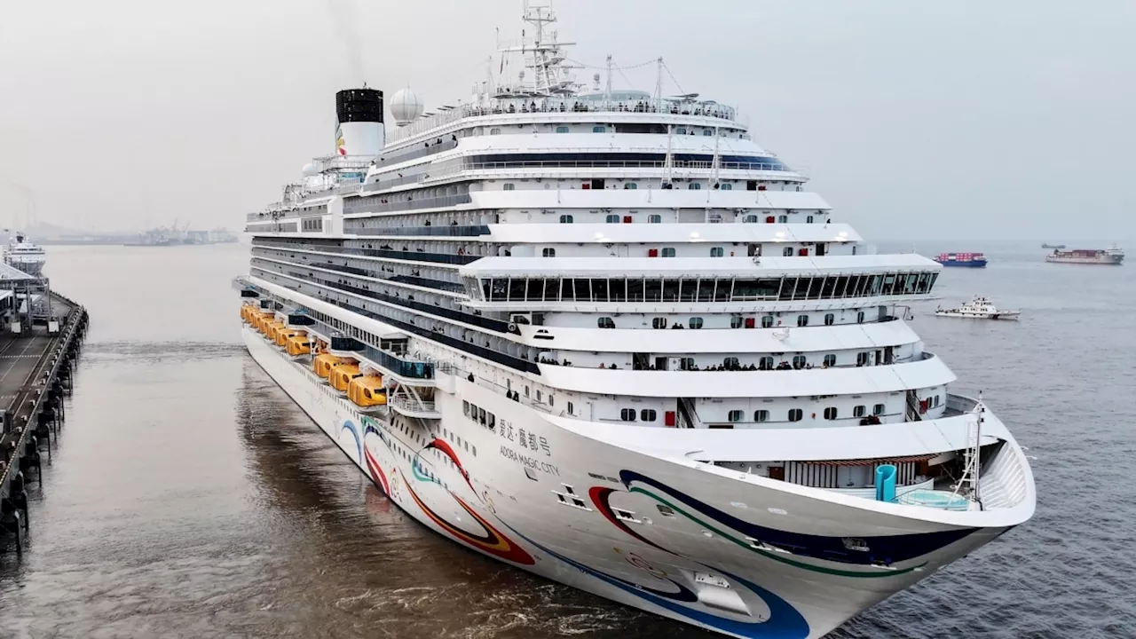 China’s First Cruise Ship: Made in China, Sourced from Europe