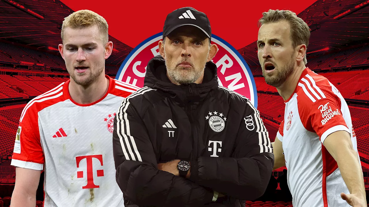 Harry Kane gets public affection but alienated Bayern Munich teammates could see Thomas Tuchel sacked...