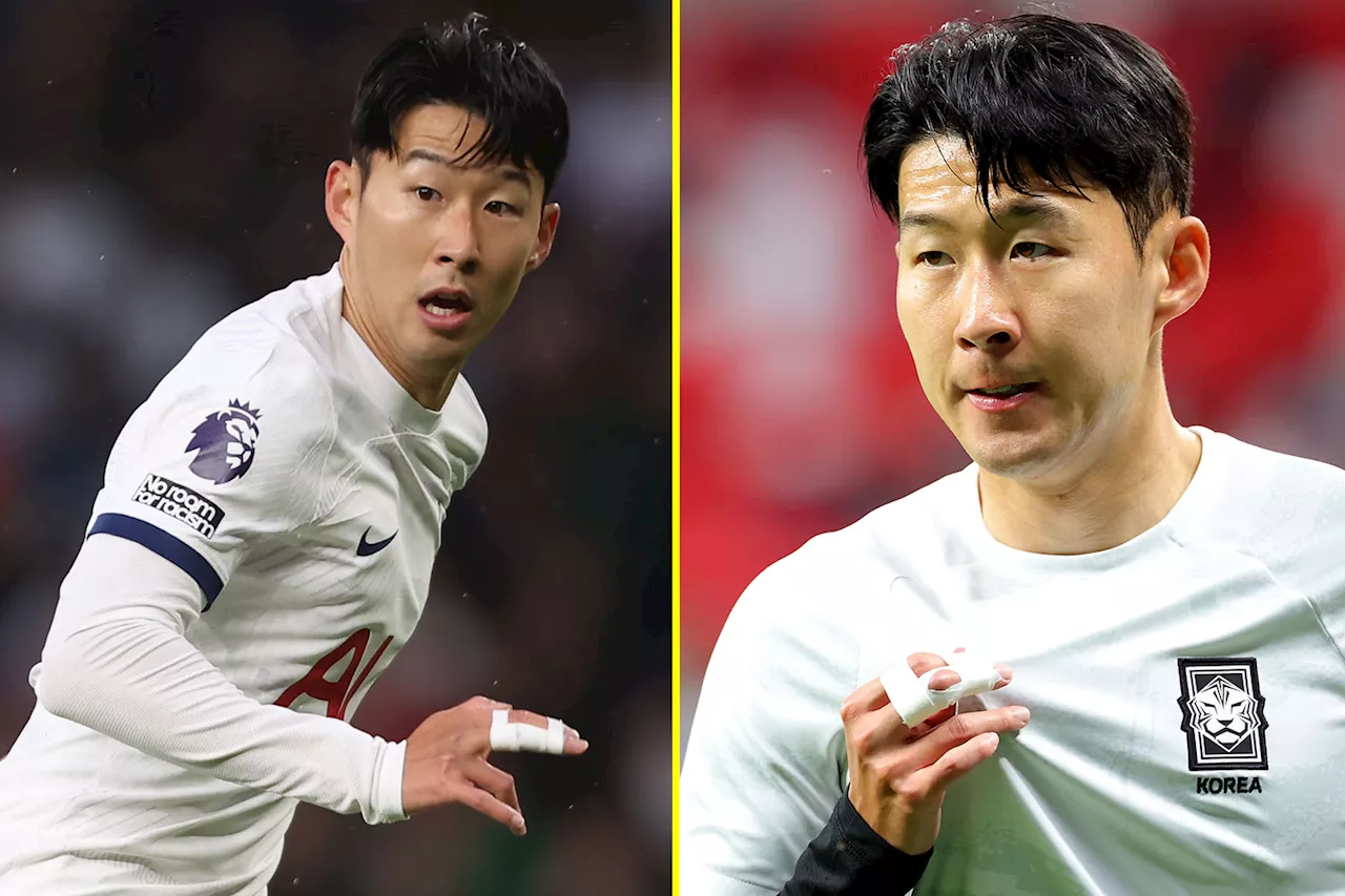 Heung-min Son ‘dislocated finger in ping pong bust-up with teammates’ on eve of South Korea defeat...