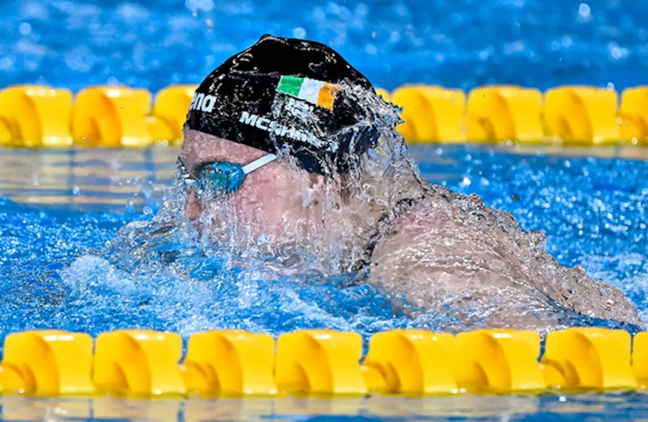 McSharry 'gutted' after fifth-place finish in World 100m Breaststroke