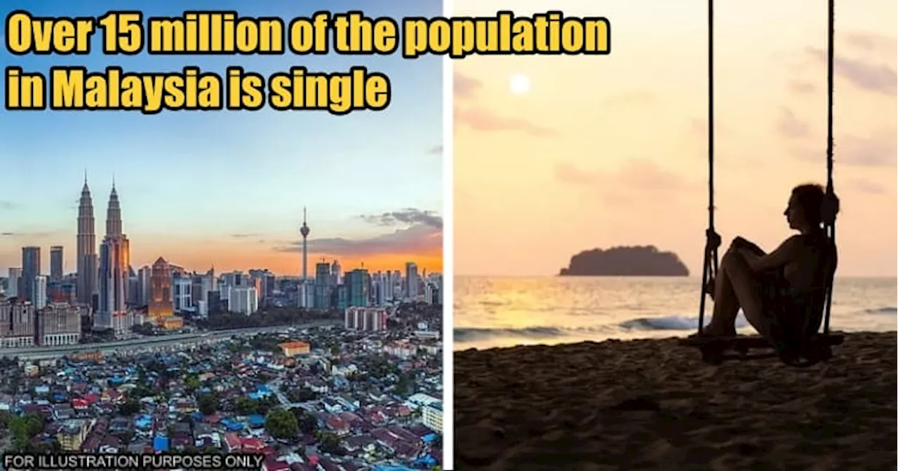 Study: 44.68% of Malaysian Population is Single, the 3rd Highest Rate in Southeast Asia