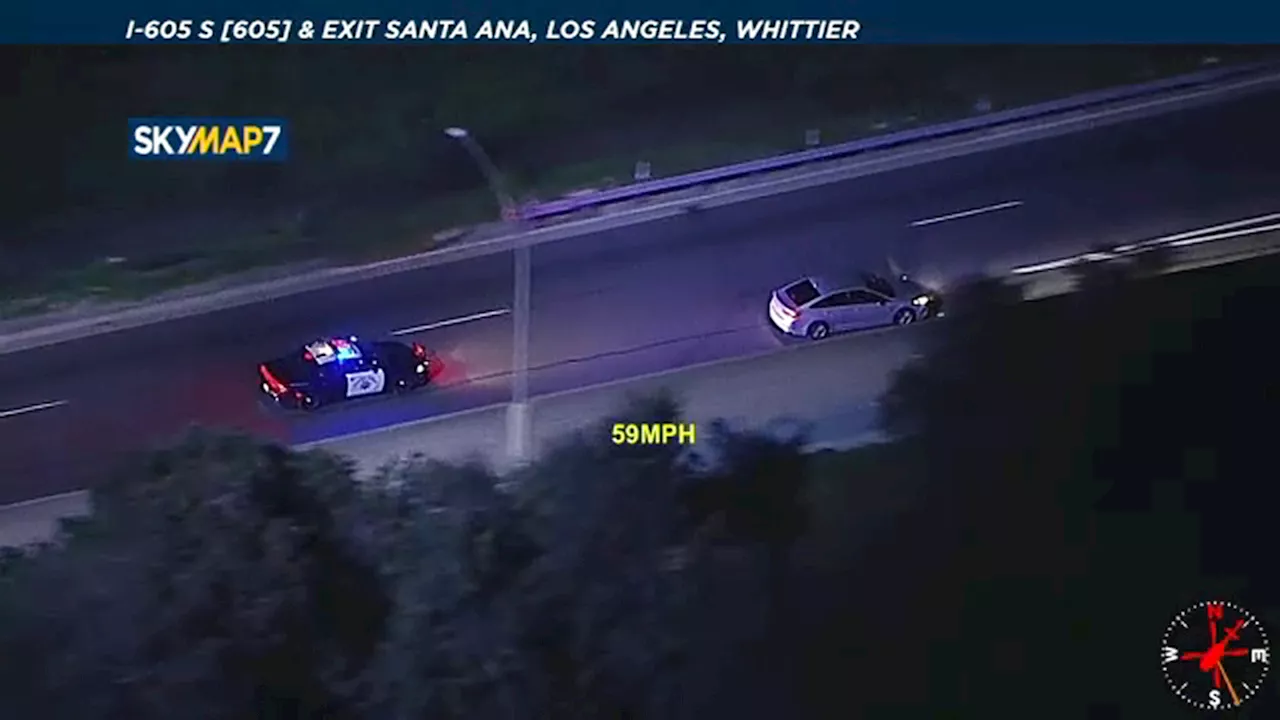 Police arrest carjacking suspect after chase from Inland Empire to L.A.