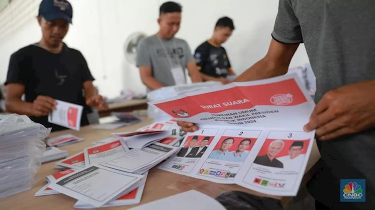 Real Count KPU Terkini: Prabowo 56%, Anies 25%, Ganjar 17%