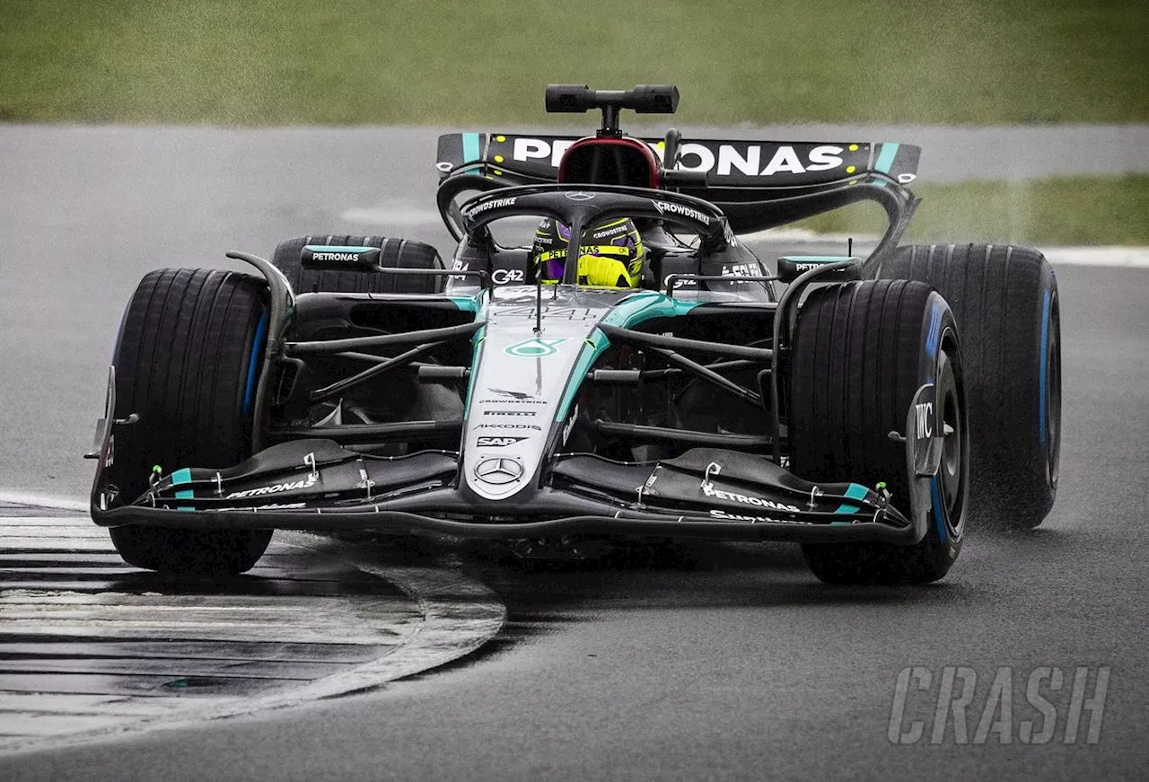 FIRST LOOK: Mercedes’ 2024 F1 car makes track debut during Silverstone demo run