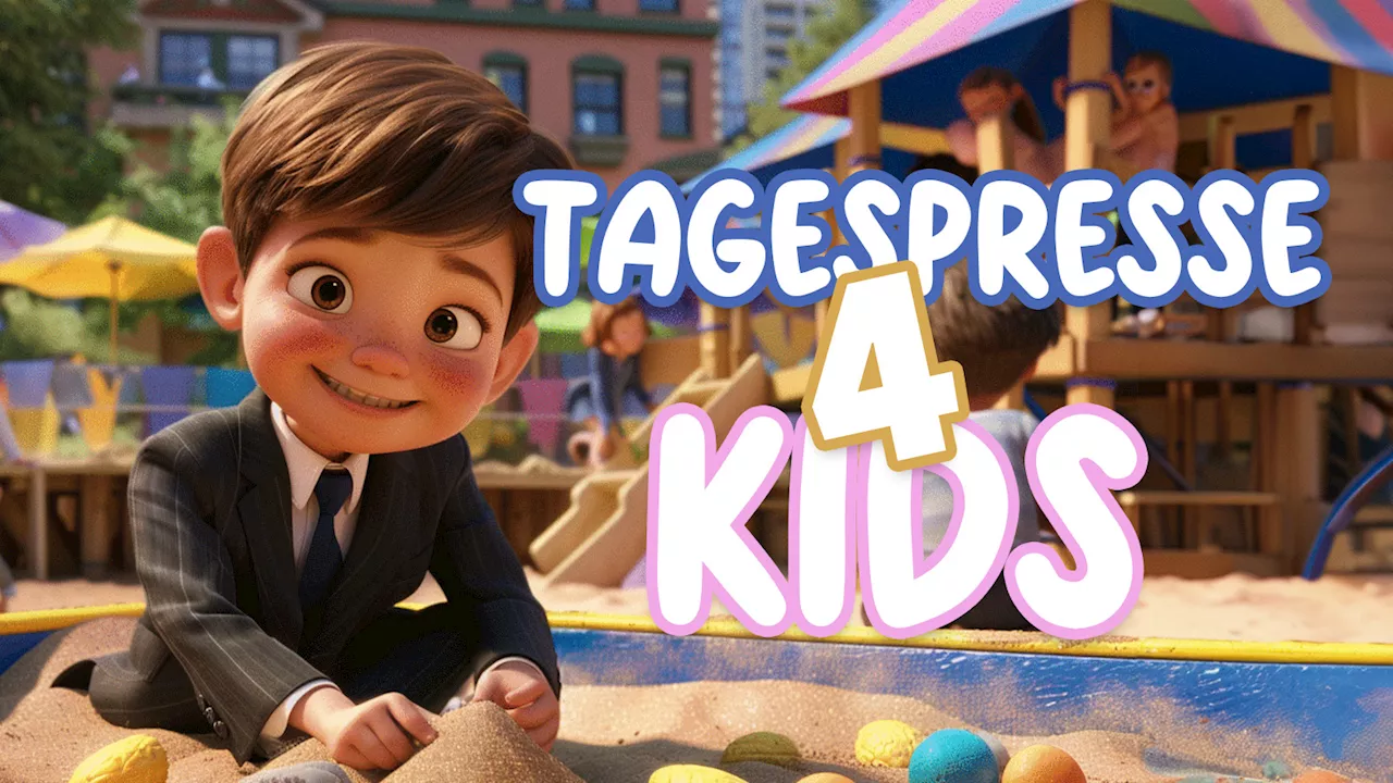 Tagespresse 4 Kids: René und sein Signa-Reich aus Sand