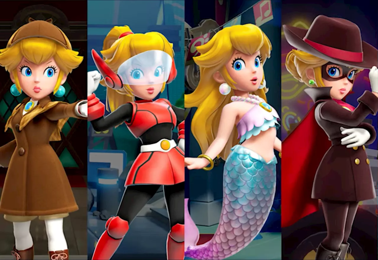 Princess Peach: Showtime's latest trailer shows off four new transformations